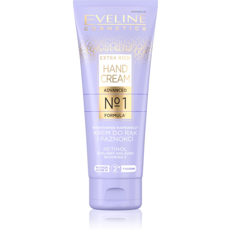 Eveline Cosmetics Extra Rich No 1. intenzív regeneráló krém kézre és körmökre 75 ml-Ár