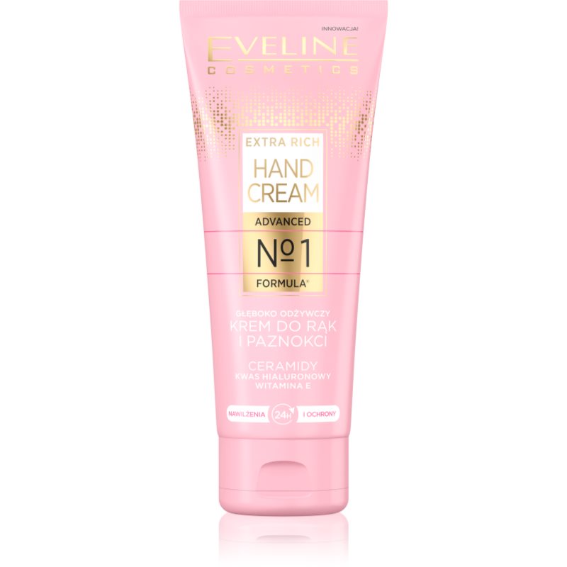 Eveline Cosmetics Extra Rich No 1. tápláló krém kézre és körmökre 75 ml-Ár