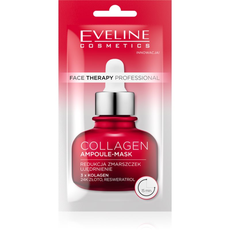 Eveline Cosmetics Face Therapy Collagen krémes maszk a bőr feszességének megújítására 8 ml-Ár