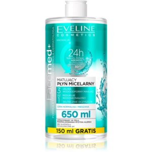 Eveline Cosmetics FaceMed+ mattító micellás víz 650 ml-Ár