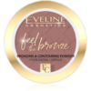 Eveline Cosmetics Feel The Bronze bronzosító és kontúrozó púder árnyalat 02 Chocolate Cake 4 g-Ár