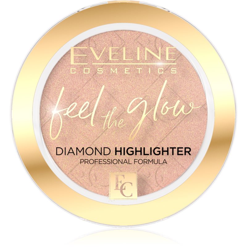 Eveline Cosmetics Feel The Glow highlighter árnyalat 02 Beach Glow 4