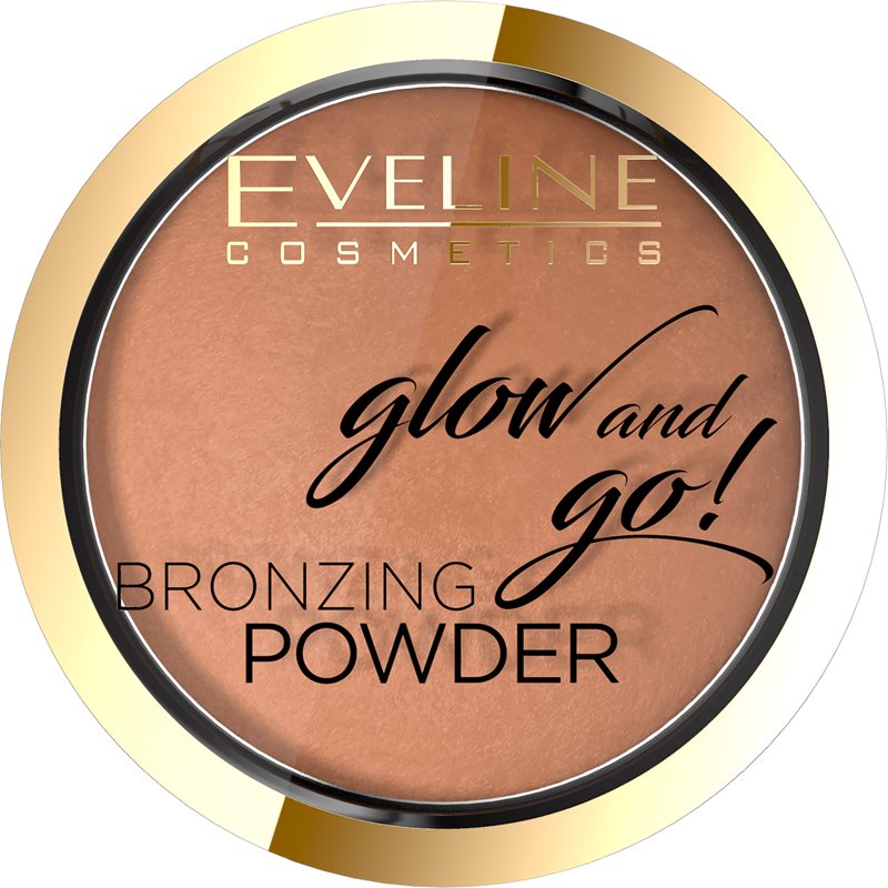 Eveline Cosmetics Glow & Go bronzosító púder árnyalat 02 8