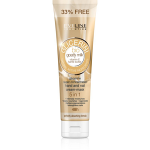 Eveline Cosmetics Glycerine kéz- és körömápoló krém kecsketejjel 100 ml-Eredeti