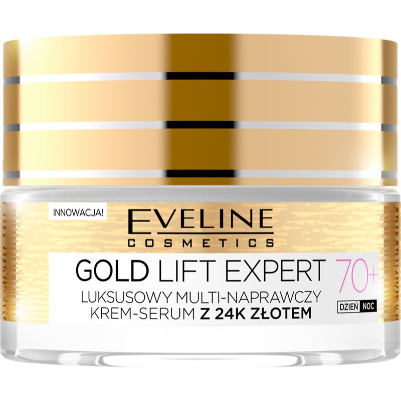 Eveline Cosmetics Gold Lift Expert feszesítő krém aranytartalommal 70+ 50 ml-Ár