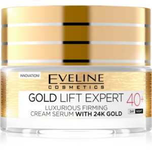 Eveline Cosmetics Gold Lift Expert luxus feszesítő krém 24 karátos arannyal 50 ml-Eredeti