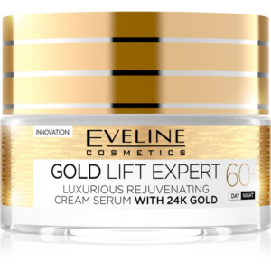 Eveline Cosmetics Gold Lift Expert nappali és éjszakai krém 60+ fiatalító hatással 50 ml-Eredeti