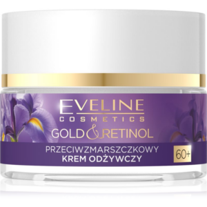 Eveline Cosmetics Gold & Retinol intenzíven tápláló krém a ráncok ellen 60+ 50 ml-Ár
