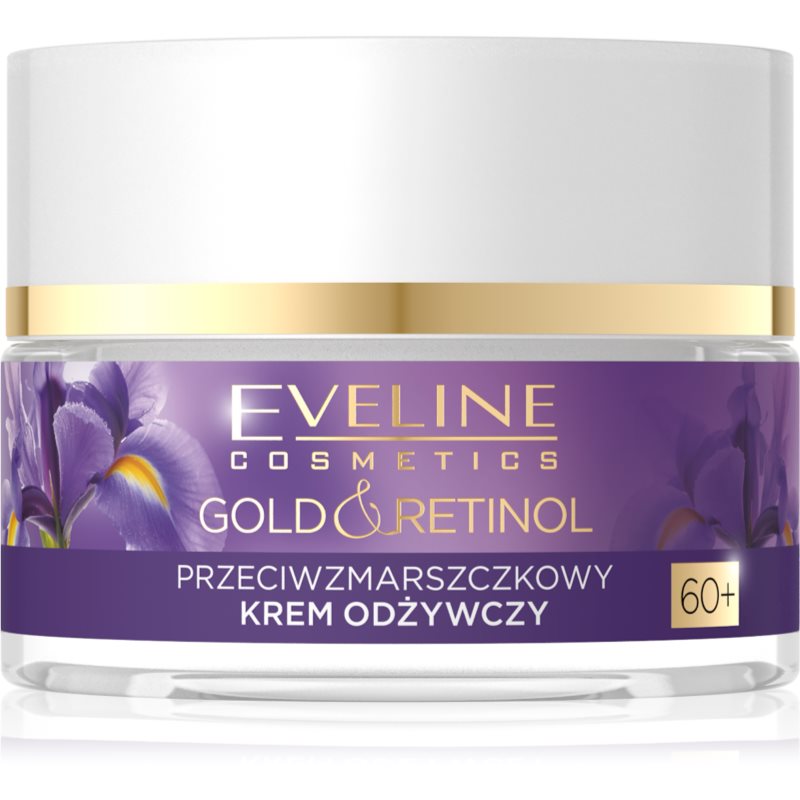 Eveline Cosmetics Gold & Retinol intenzíven tápláló krém a ráncok ellen 60+ 50 ml-Ár
