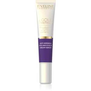 Eveline Cosmetics Gold & Retinol krémes szérum szemkörüli ráncokra 20 ml-Ár