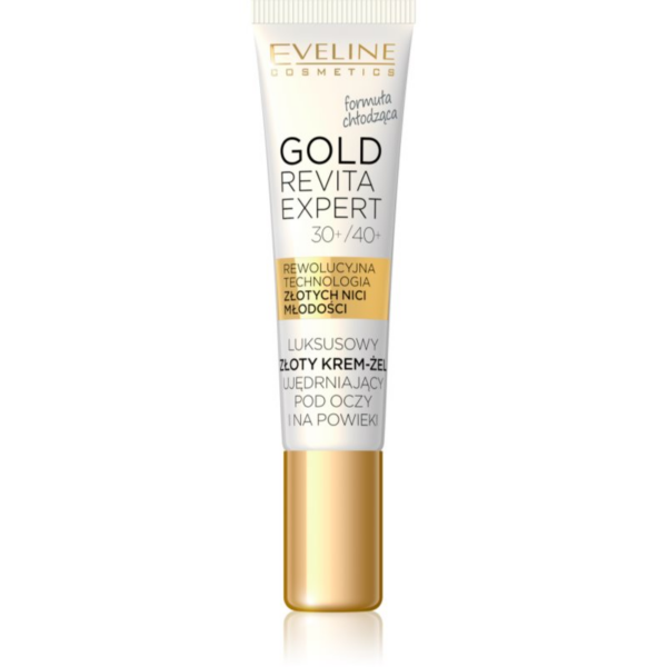 Eveline Cosmetics Gold Revita Expert feszesítő szemkrém hűsítő hatással 15 ml-Ár