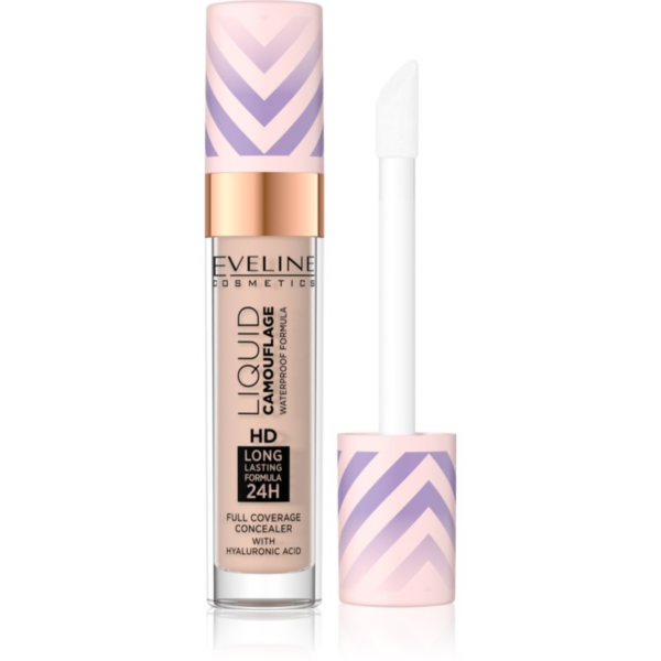Eveline Cosmetics Liquid Camouflage vízálló korrektor hialuronsavval árnyalat 05 Light Sand 7