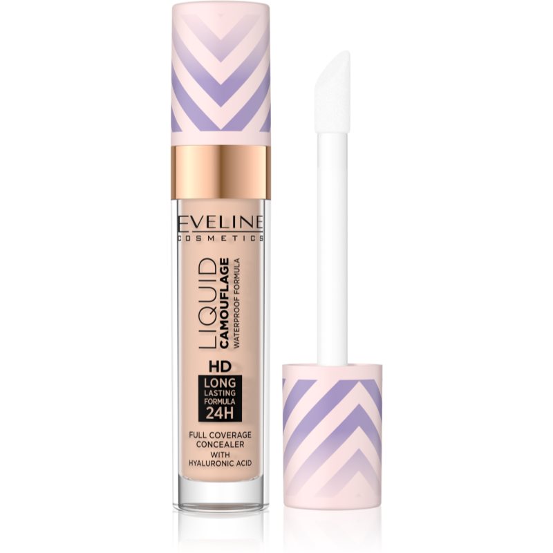 Eveline Cosmetics Liquid Camouflage vízálló korrektor hialuronsavval árnyalat 2.5 7