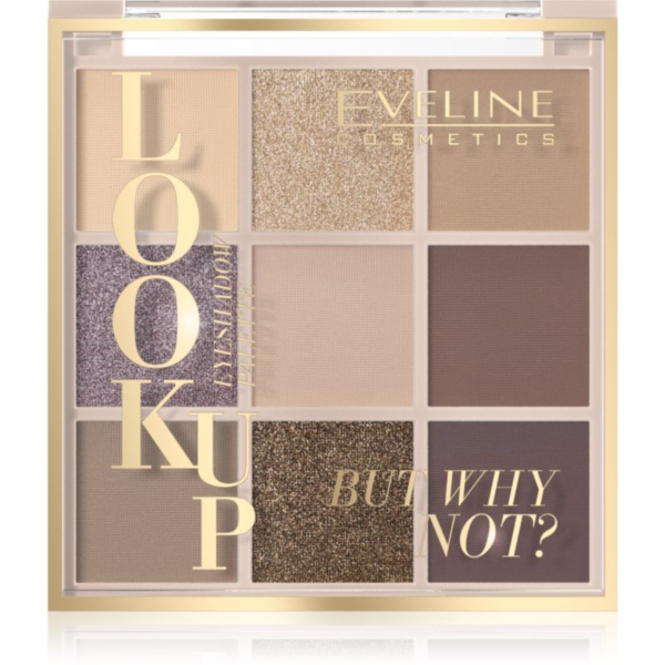 Eveline Cosmetics Look Up But Why Not? szemhéjfesték paletta 10