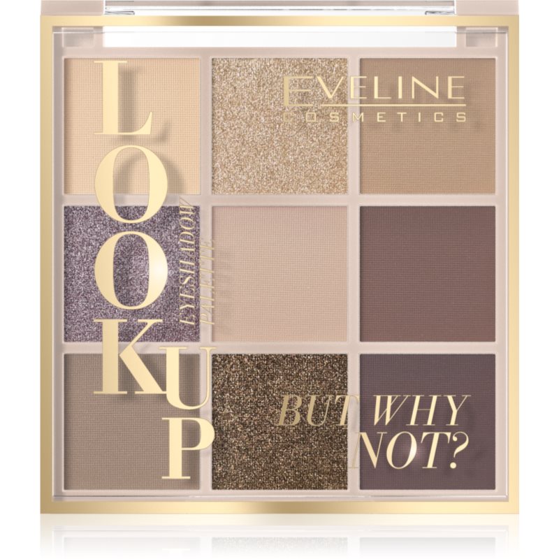 Eveline Cosmetics Look Up But Why Not? szemhéjfesték paletta 10