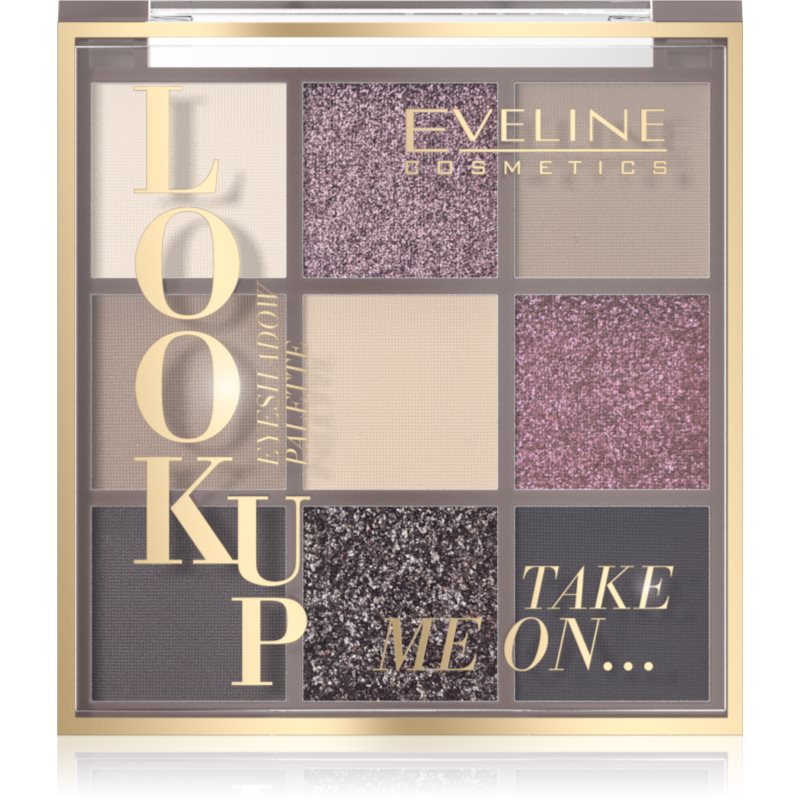 Eveline Cosmetics Look Up Take Me On... szemhéjfesték paletta 10