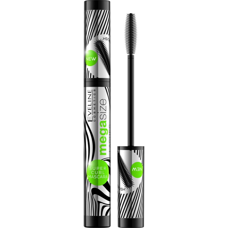 Eveline Cosmetics MegaSize hosszabbító és göndörítő szempillaspirál 10 ml-Ár