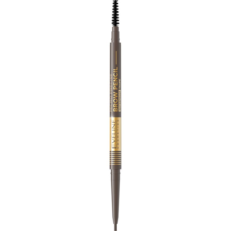 Eveline Cosmetics Micro Precise vízálló szemöldökceruza 2in1 kefével árnyalat 01 Taupe 4 g-Ár
