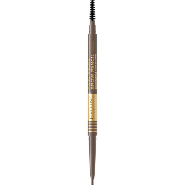 Eveline Cosmetics Micro Precise vízálló szemöldökceruza 2in1 kefével árnyalat 02 Soft Brown 4 g-Ár