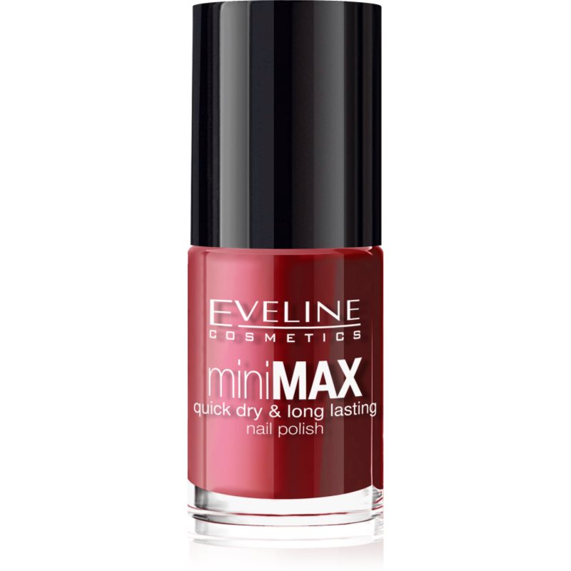 Eveline Cosmetics Mini Max gyorsan száradó körömlakk árnyalat 521 5 ml-Ár