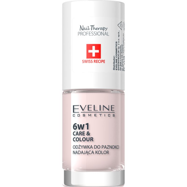 Eveline Cosmetics Nail Therapy Care & Colour körömkondicionáló 6 in 1 árnyalat French 5 ml-Ár