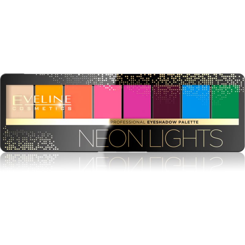 Eveline Cosmetics Neon Lights szemhéjfesték paletta 9