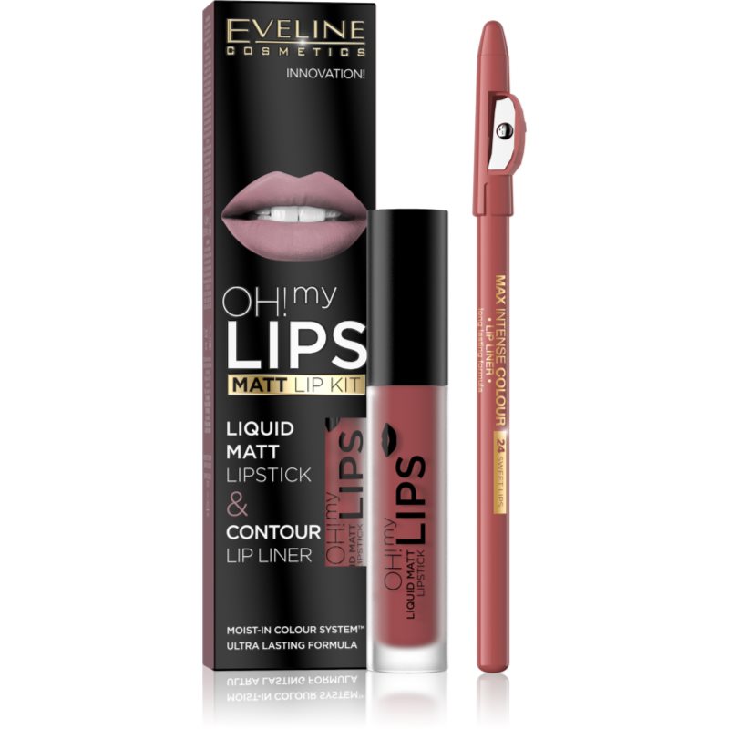 Eveline Cosmetics OH! my LIPS Matt ajakápoló készlet 15 2 db-Ár