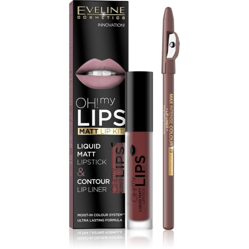 Eveline Cosmetics OH! my LIPS Matt ajakápoló készlet 16 2 db-Ár