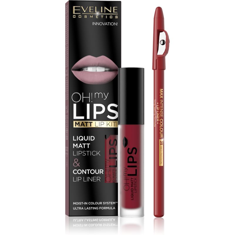 Eveline Cosmetics OH! my LIPS Matt ajakápoló készlet 17 2 db-Ár