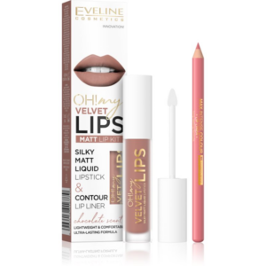 Eveline Cosmetics OH! my LIPS Velvet ajakápoló készlet 11 Cookie Milkshake 1 db-Ár