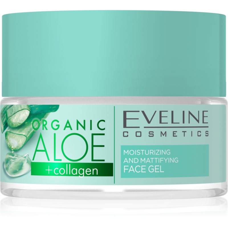 Eveline Cosmetics Organic Aloe+Collagen mattító arcgél 50 ml-Ár