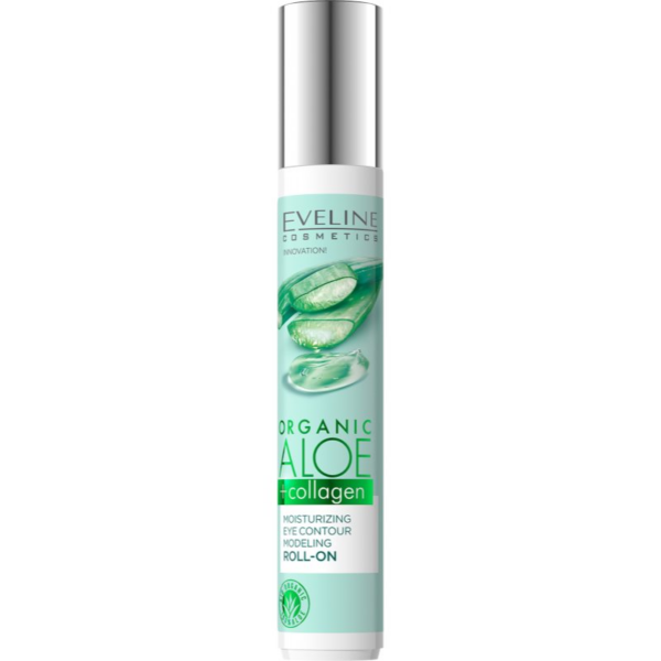 Eveline Cosmetics Organic Aloe+Collagen szem roll-on hidratáló hatással 15 ml-Ár