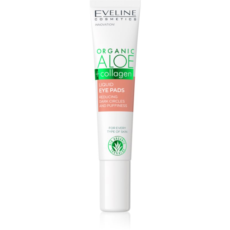 Eveline Cosmetics Organic Aloe+Collagen szemgél a duzzanatokra és a sötét karikákra 20 ml-Ár