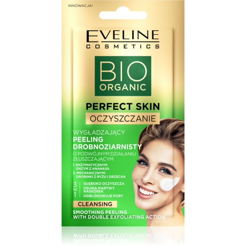 Eveline Cosmetics Perfect Skin Double Exfoliation kisimító peeling 2 az 1-ben 8 ml-Ár