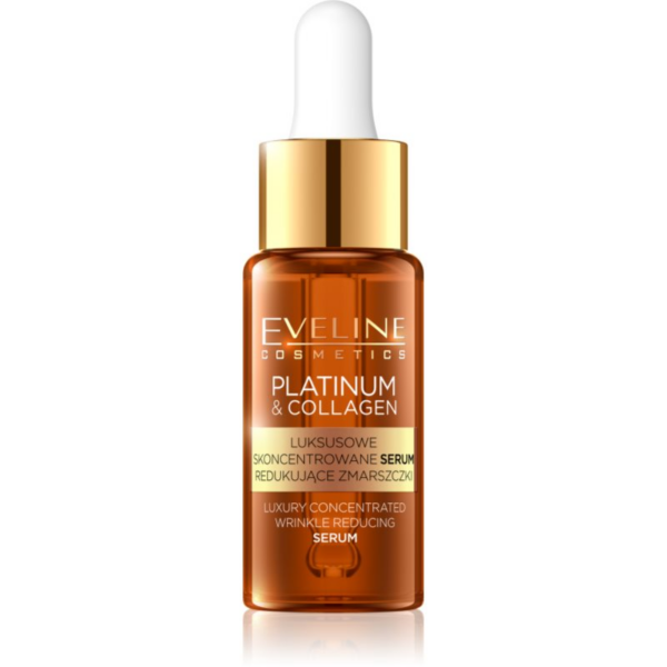 Eveline Cosmetics Platinum & Collagen koncentrált szérum a ráncok ellen 18 ml-Ár