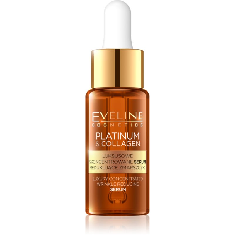 Eveline Cosmetics Platinum & Collagen koncentrált szérum a ráncok ellen 18 ml-Ár