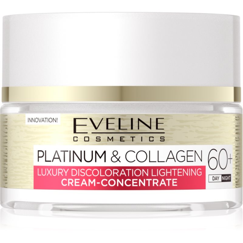 Eveline Cosmetics Platinum & Collagen nappali és éjszakai ránctalanító krém 60+ 50 ml-Ár