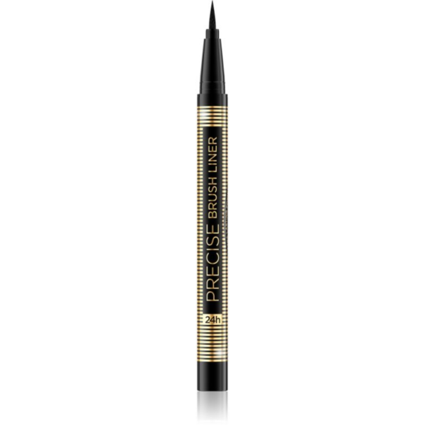 Eveline Cosmetics Precise Brush Liner ultra-fekete szemhéjtus árnyalat Black 6 ml-Ár