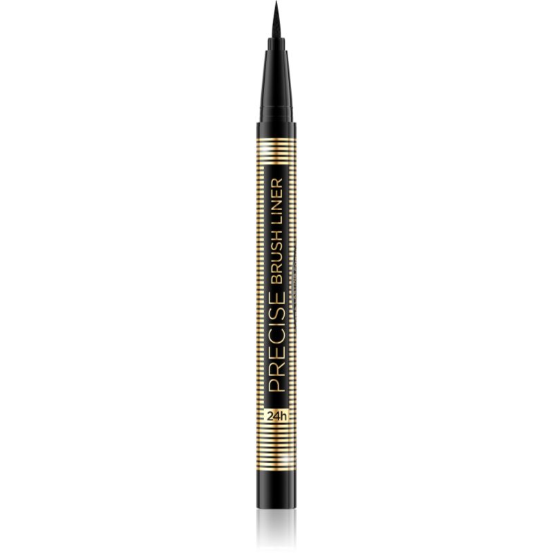 Eveline Cosmetics Precise Brush Liner ultra-fekete szemhéjtus árnyalat Black 6 ml-Ár
