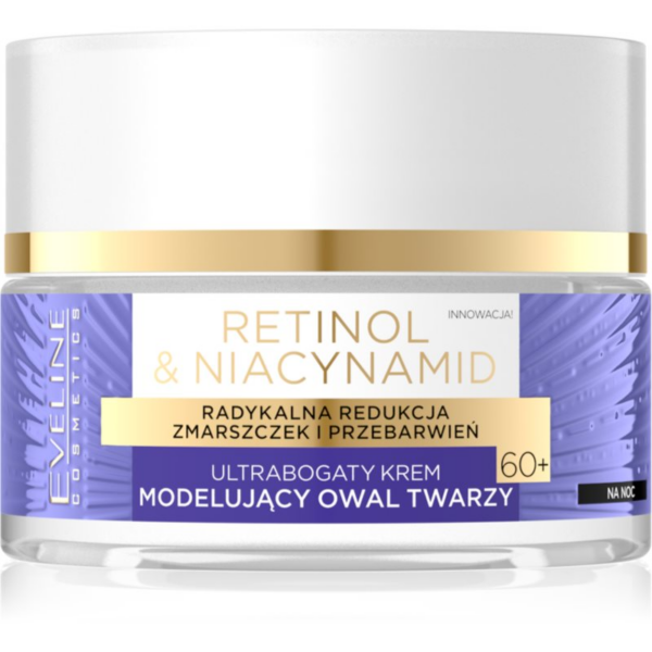 Eveline Cosmetics Retinol & Niacynamid intenzív regeneráló éjszakai krém 60+ 50 ml-Ár