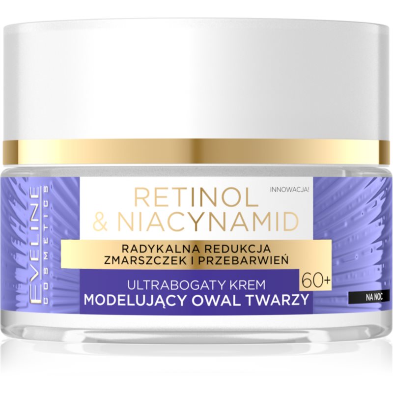 Eveline Cosmetics Retinol & Niacynamid intenzív regeneráló éjszakai krém 60+ 50 ml-Ár