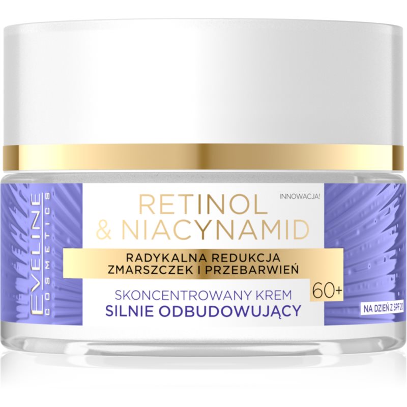 Eveline Cosmetics Retinol & Niacynamid megújító nappali krém 60+ SPF 20 50 ml-Ár