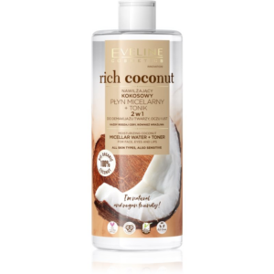 Eveline Cosmetics Rich Coconut micellás víz és tonik 2 az 1-ben 500 ml-Ár