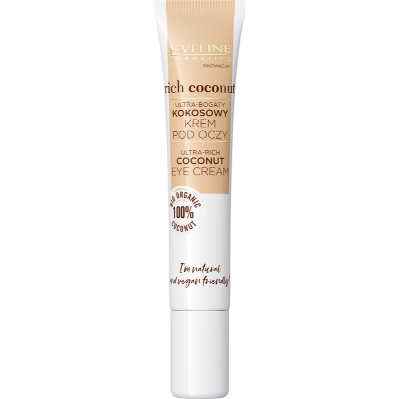 Eveline Cosmetics Rich Coconut regeneráló szemkrém probiotikumokkal 20 ml-Ár
