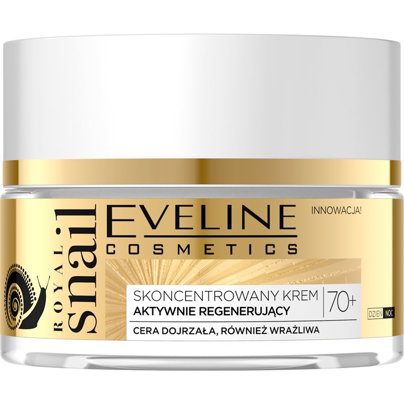 Eveline Cosmetics Royal Snail intenzíven hidratáló és élénkítő ápolás Nappali és éjjeli ápolás 70+ 50 ml-Ár