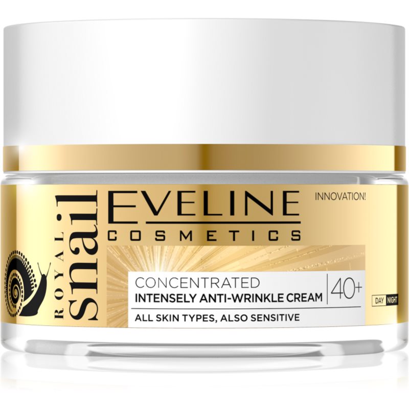 Eveline Cosmetics Royal Snail nappali és éjszakai ránctalanító krém 40+ 50 ml-Eredeti