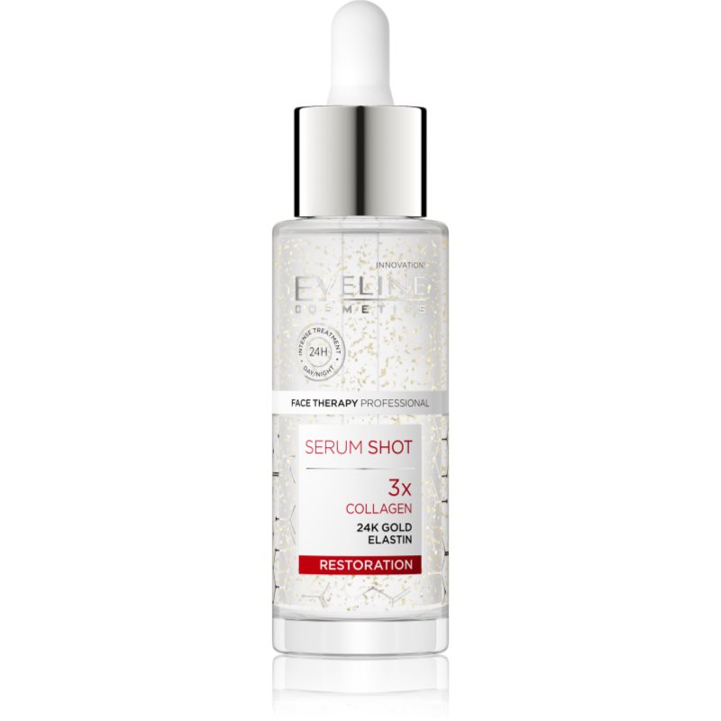 Eveline Cosmetics Serum Shot 3x Collagen regeneráló szérum kollagénnel 30 ml-Ár
