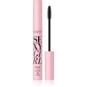 Eveline Cosmetics Sexy Girl szempilla primer tápláló hatással 2 az 1-ben Black 10 ml-Ár