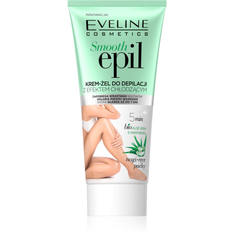 Eveline Cosmetics Smooth Epil szőrtelenítő krém a testre az érzékeny bőrre 175 ml-Ár