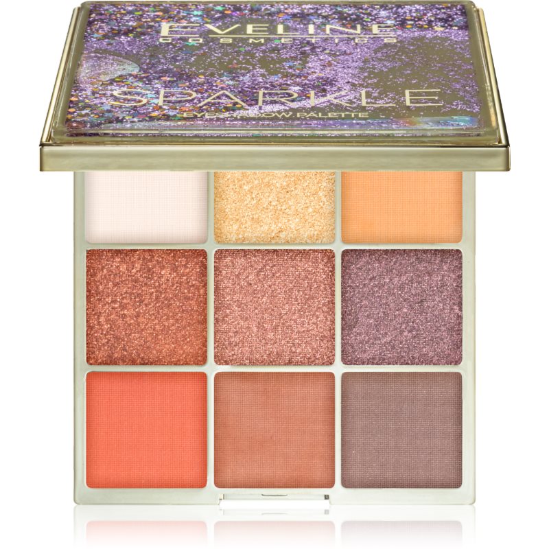 Eveline Cosmetics Sparkle szemhéjfesték paletta 19